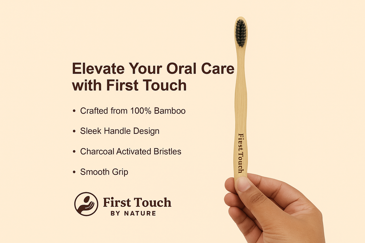 EcoFresh Bamboo Brush